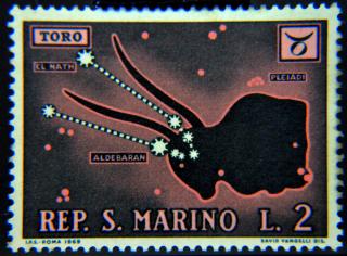 Selo Signos - Touro - San Marino