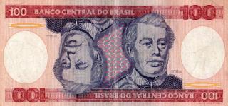 Cédula de 100 Cruzeiros - Brasil