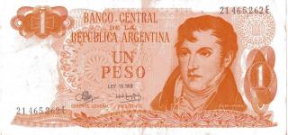 Cédula de Un Peso - Argentina
