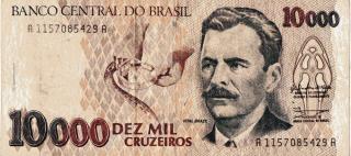 Cdula de 10 000 Cruzeiros - Brasil