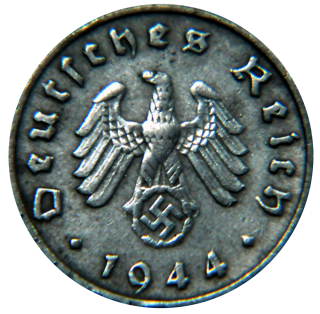 Moeda de 10 Reichspffnig - Alemanha