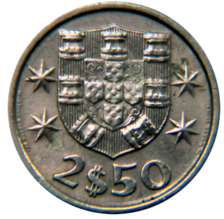 Moeda de 2,50 Escudo - Portugal
