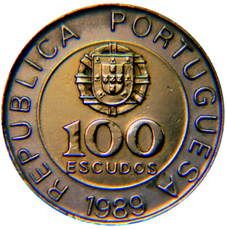 Moeda de 100 Escudo - Portugal