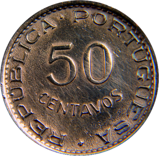 Moeda de 50 Centavos - Moambique
