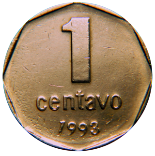 Moeda de 1 Centavo - Argentina
