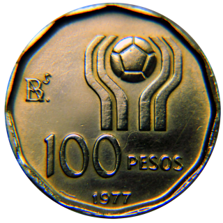 Moeda de 100 Pesos - Argentina