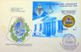 Envelope Maçonaria - Uruguai