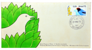 Envelope Fauna e Flora - Brasil