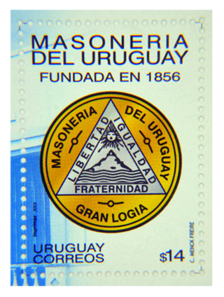 Selo Maonaria - Uruguai