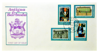 Envelope Maçonaria - Antígua e Barbuda