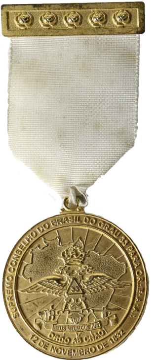 Medalha do Supremo Conselho do Brasil do Grau 33 para o R.E.A.A.