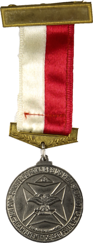 Medalha do Mui Pod. Consist. de Prncipes do Real Segredo n 2
