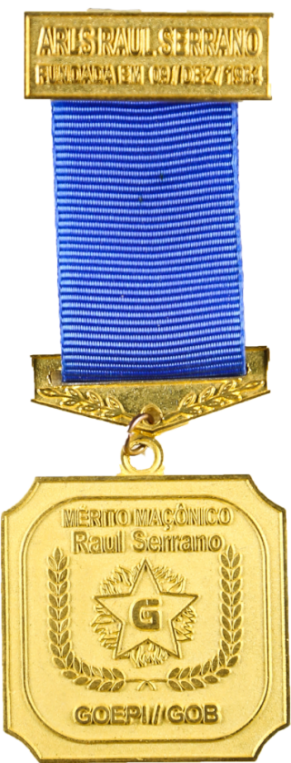 Medalha da Loja Manica Raul Serrano