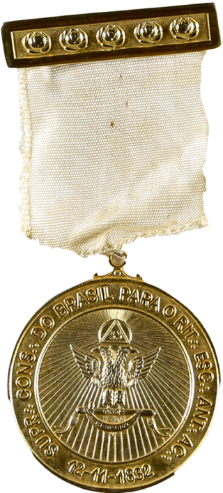 Medalha do Supremo Conselho do Brasil para o Rito Escocs Antigo e Aceito