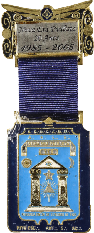 Medalha da Loja Manica Nova Era Paulista