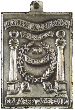 Medalha da Loja Manica Renovadora de Barretos 68