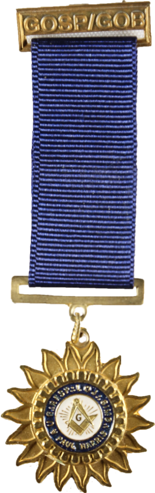 Medalha da Loja Manica Paul Harris