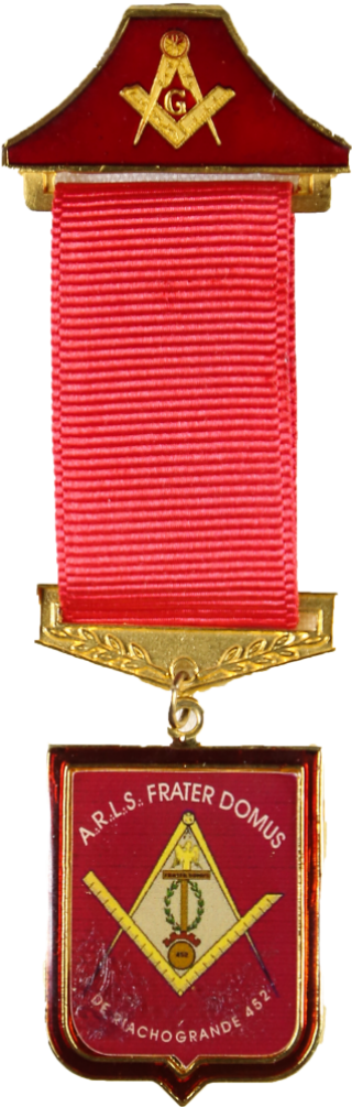 Medalha da Loja Maçônica Frater Domus