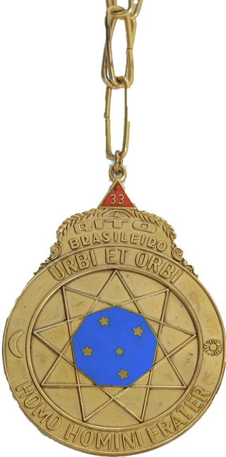 Medalha do Grau 33 do Rito Brasileiro