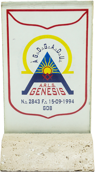 Placa das Lojas Manicas Genesis