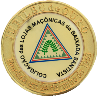 Medalha da Coligação Lojas Maçônicas da Baixada Santista