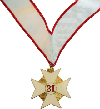 Medalha do Grau 31 do Rito Escocês Antigo e Aceito