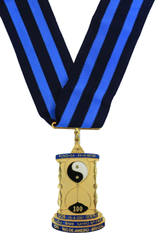 Medalha da Loja Maçônica Cayrú nº 762