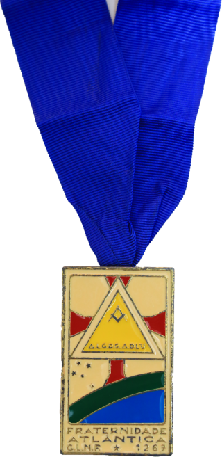 Medalha da Loja Maçônica Fraternidade Atlântica nº 126